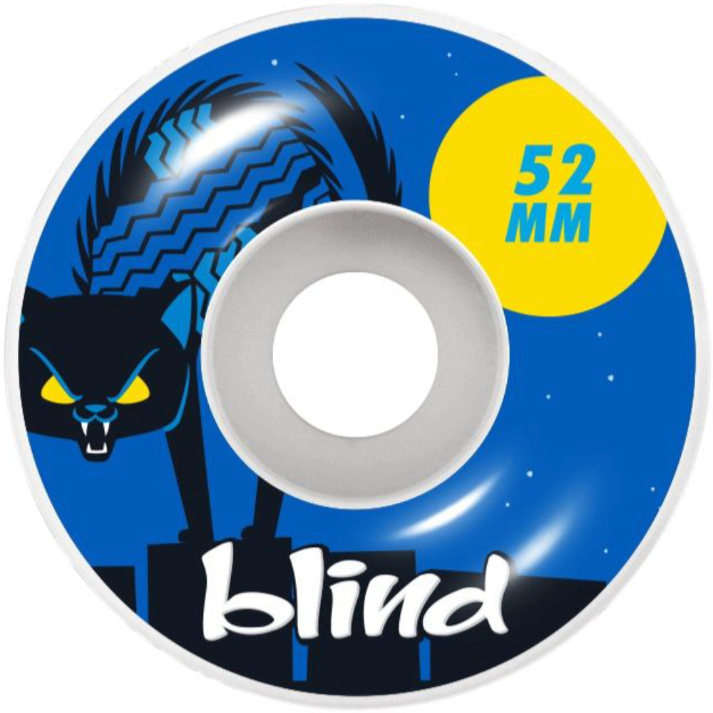 Blind Nine Lives Blue 52mm - Skateboard Wheels