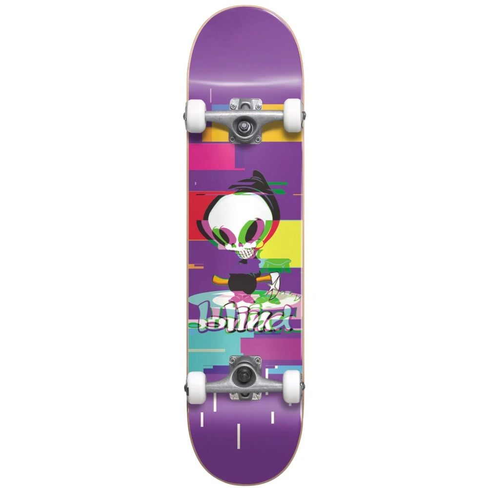 Blind Reaper Glitch FP Purple 7.75 - Skateboard Complete