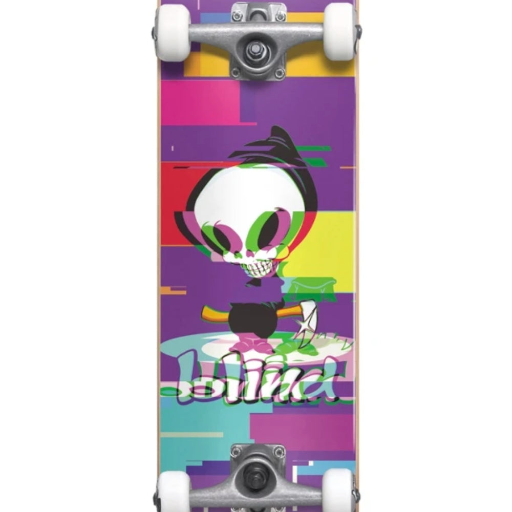 Blind Reaper Glitch FP Purple 7.75 - Skateboard Complete Zoom
