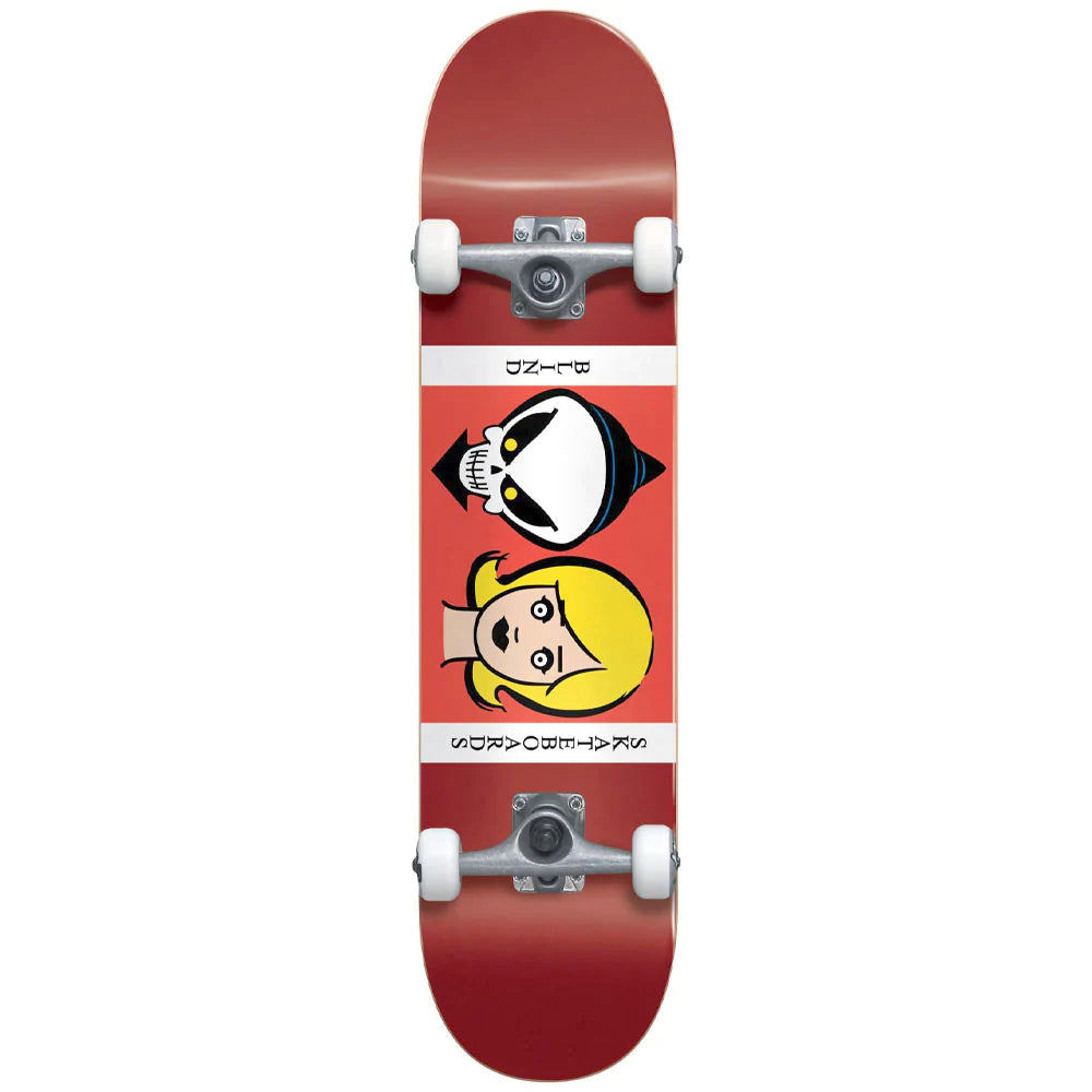 Blind Youth Reaper Doll FP Red 7.375 - Skateboard Complete