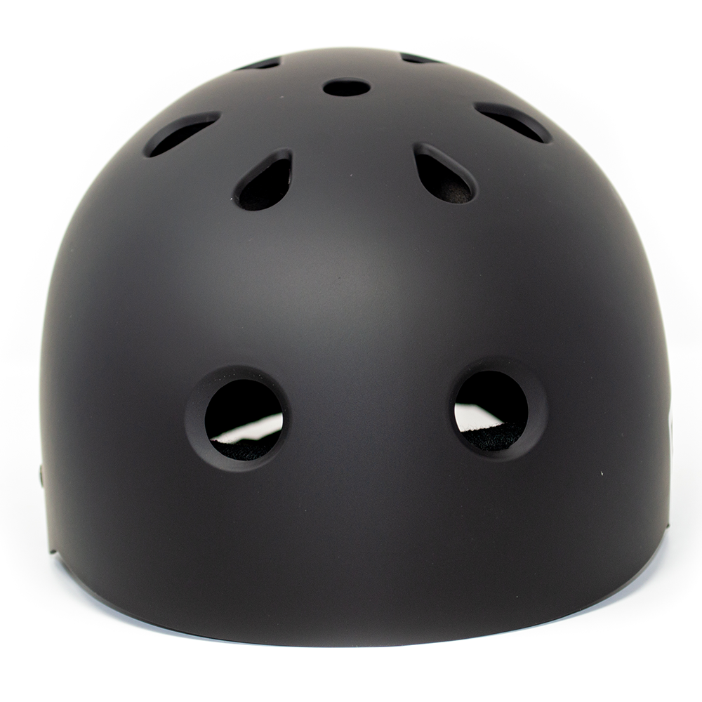 Bol Rubber Paint Black / Black  - Helmet Front