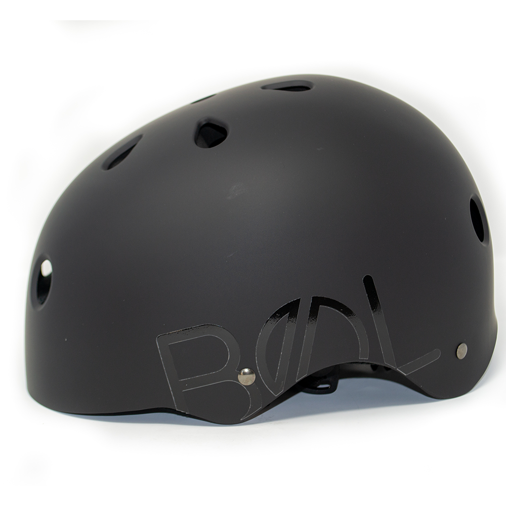 bike helmet rubber band Bol Rubber Paint Black / Black