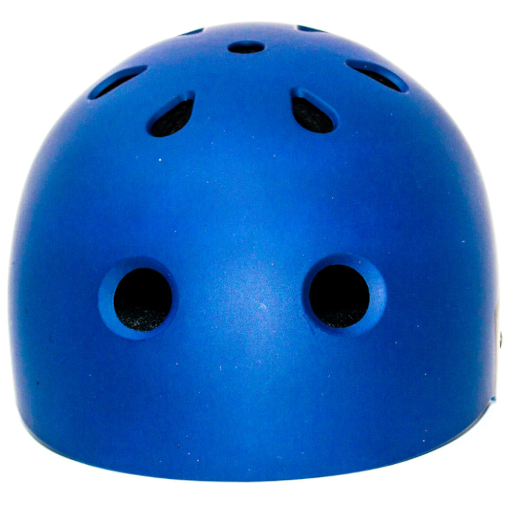 Bol Rubber Paint Navy Blue / Black - Helmet Front View