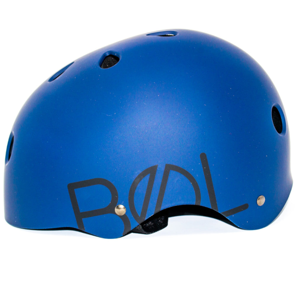 Bol Rubber Paint Navy Blue / Black - Helmet Side View Side View