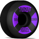 Bones 100's OG Formula V5 Sidecut Black - Skateboard Wheels 55mm Purple