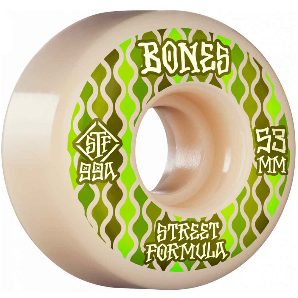 Bones STF Retros V2 Locks 99A - Skateboard Wheels 53mm