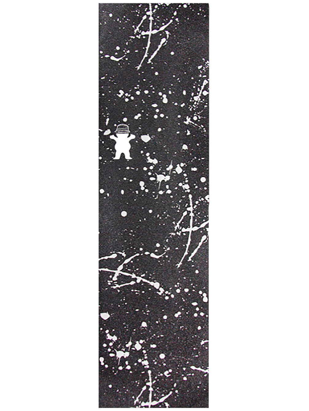 Grizzly Boo See-Thru Splatter - Skateboard Griptape