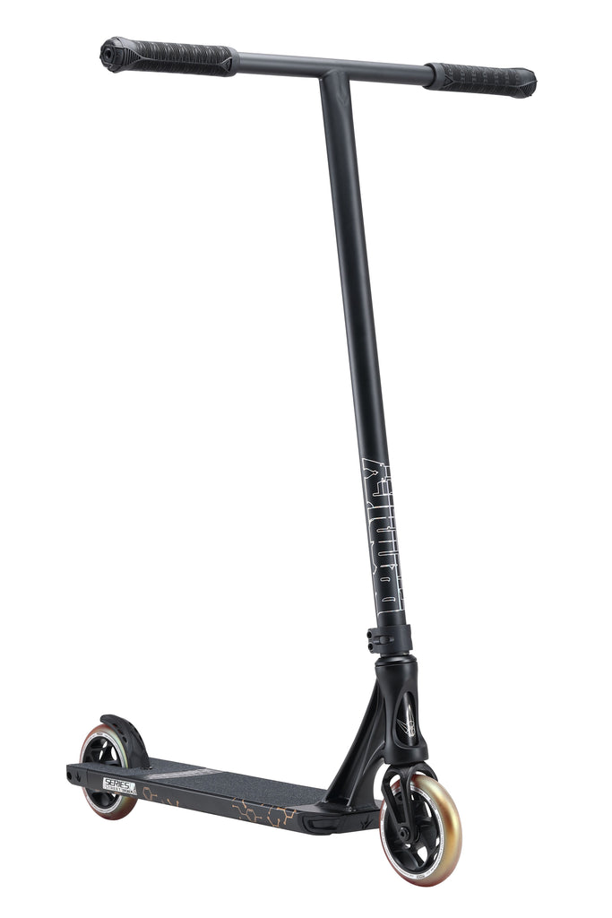 Envy Prodigy S8 Street Edition - Scooter Complete Black Gold Full View