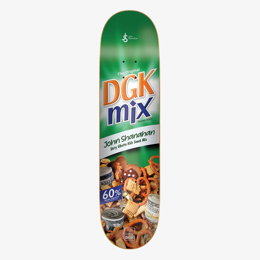 DGK Ghetto Snacks Shanahan 8.06 - Skateboard Deck Original