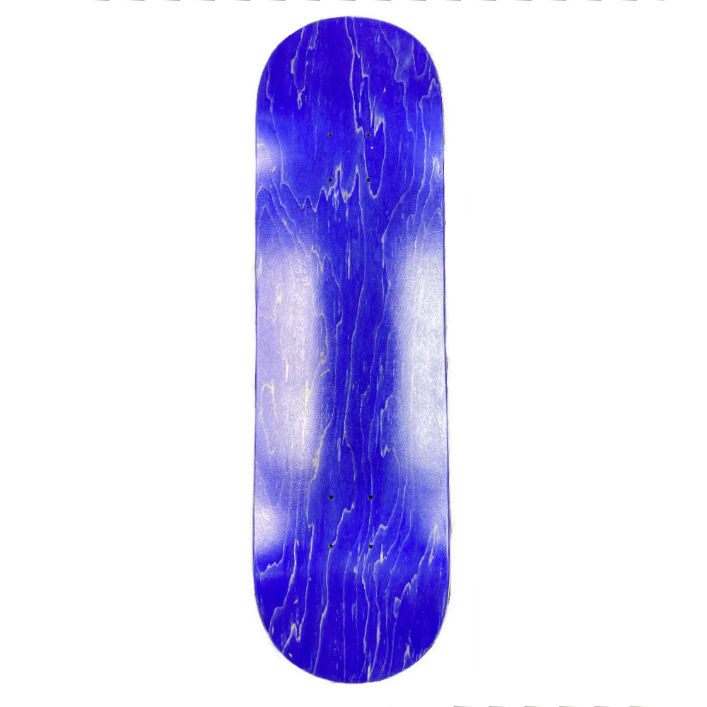 Da Blue Blank 8.5 Skateboard Deck Bottom
