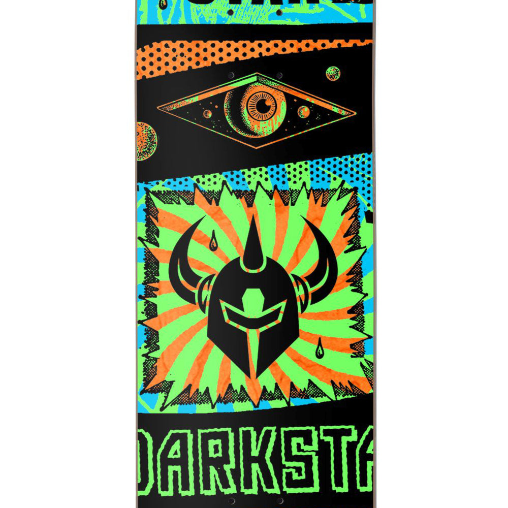 Darkstar Collapse HYB Green 8.25 - Skateboard Deck Close Up