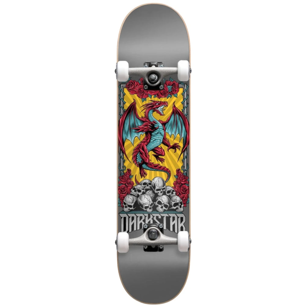 Darkstar Levitate FP Soft Wheels Charcoal 8.0 - Skateboard Complete