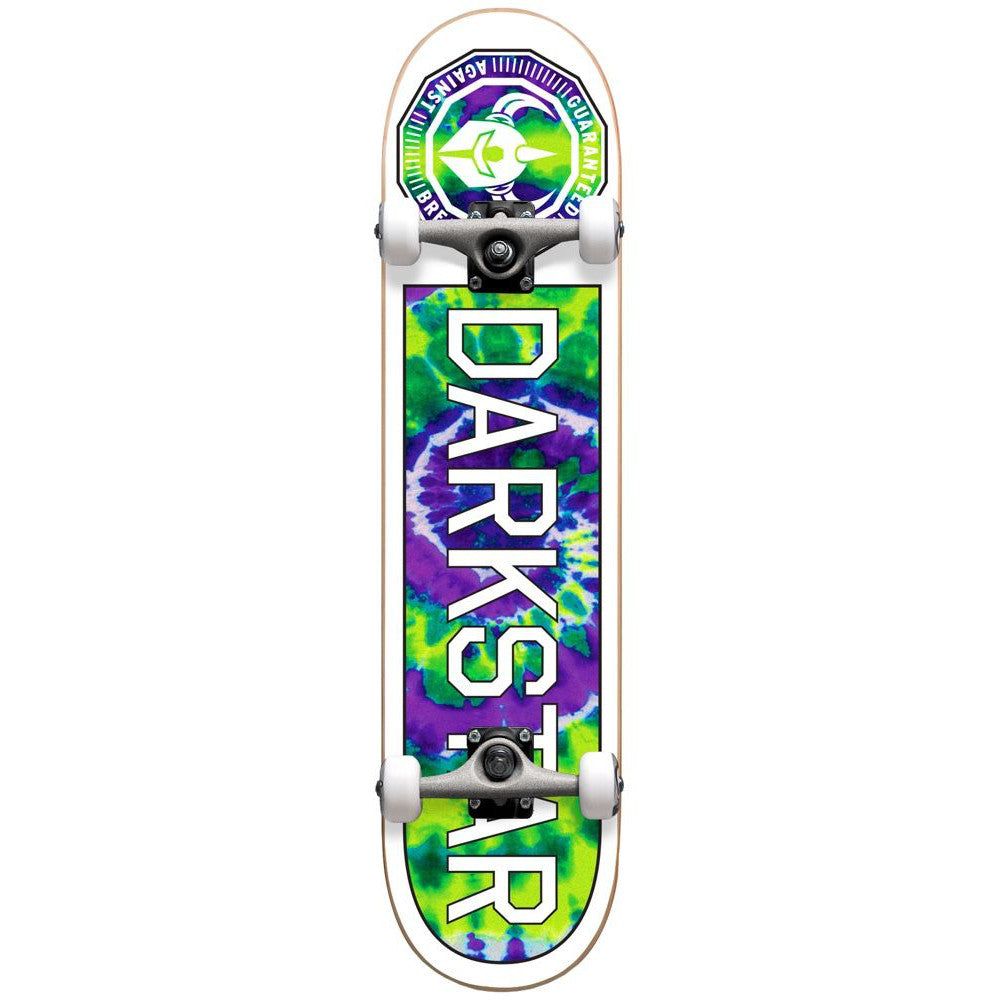 Darkstar Timeworks FP Green TieDye 8.25 - Skateboard Complete