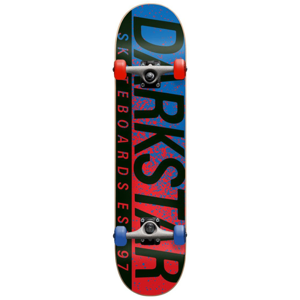 Darkstar Wordmark FP Red/Blue 8.0 - Skateboard Complete