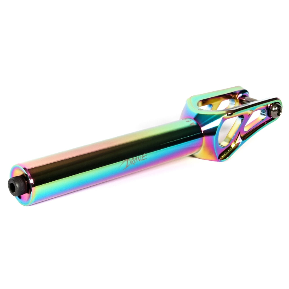 Drone Aeon 2 Freestyle Scooter Fork Neochrome Oilslick Rainbow Top