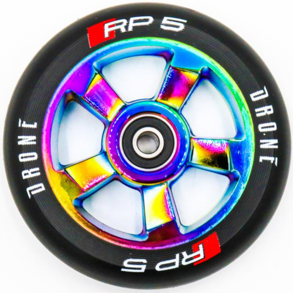 Drone RP-5 110mm Scooter Wheels Neo Chrome Oilslick
