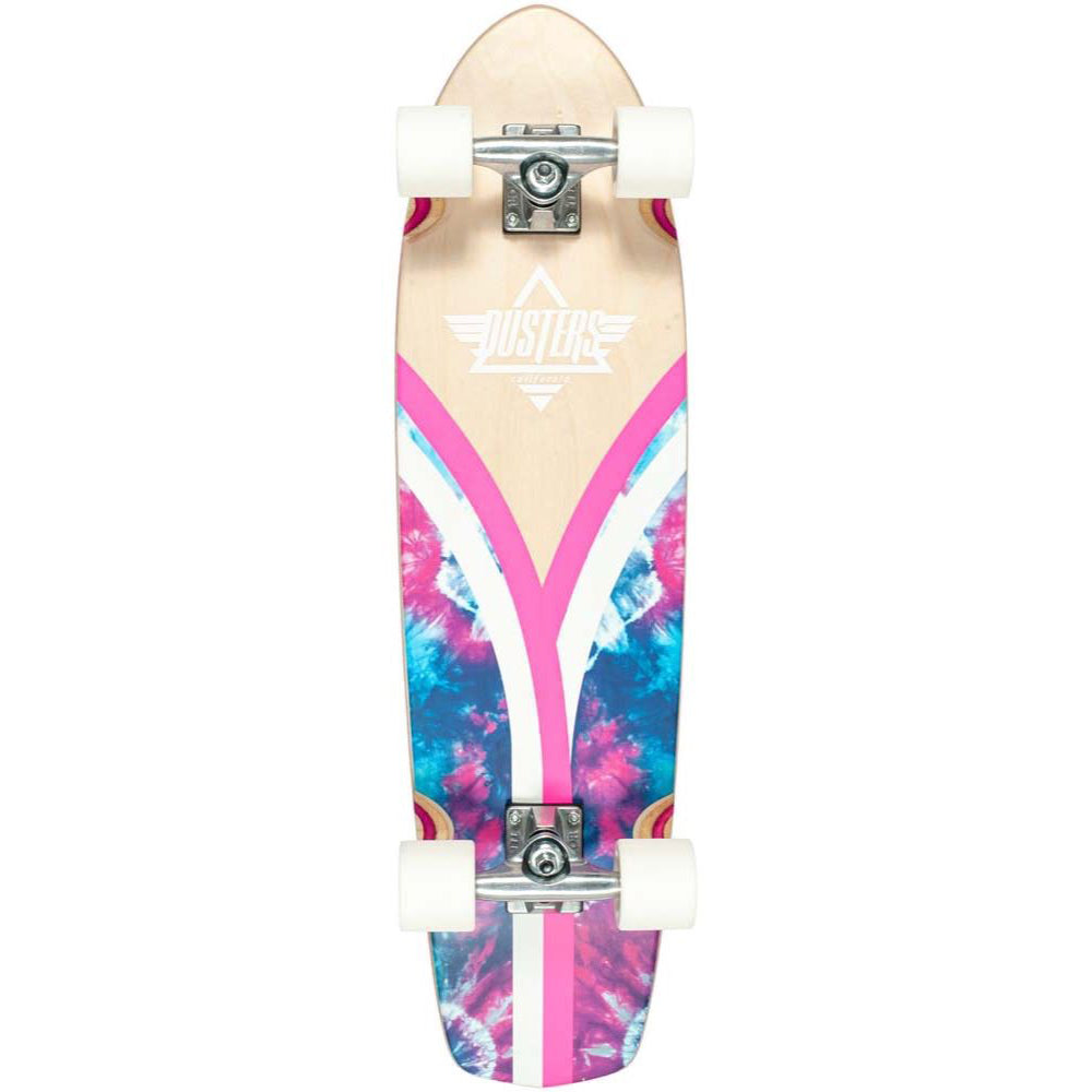 Dusters Flashback Checker Tie Dye  31.1" - Cruiser Complete