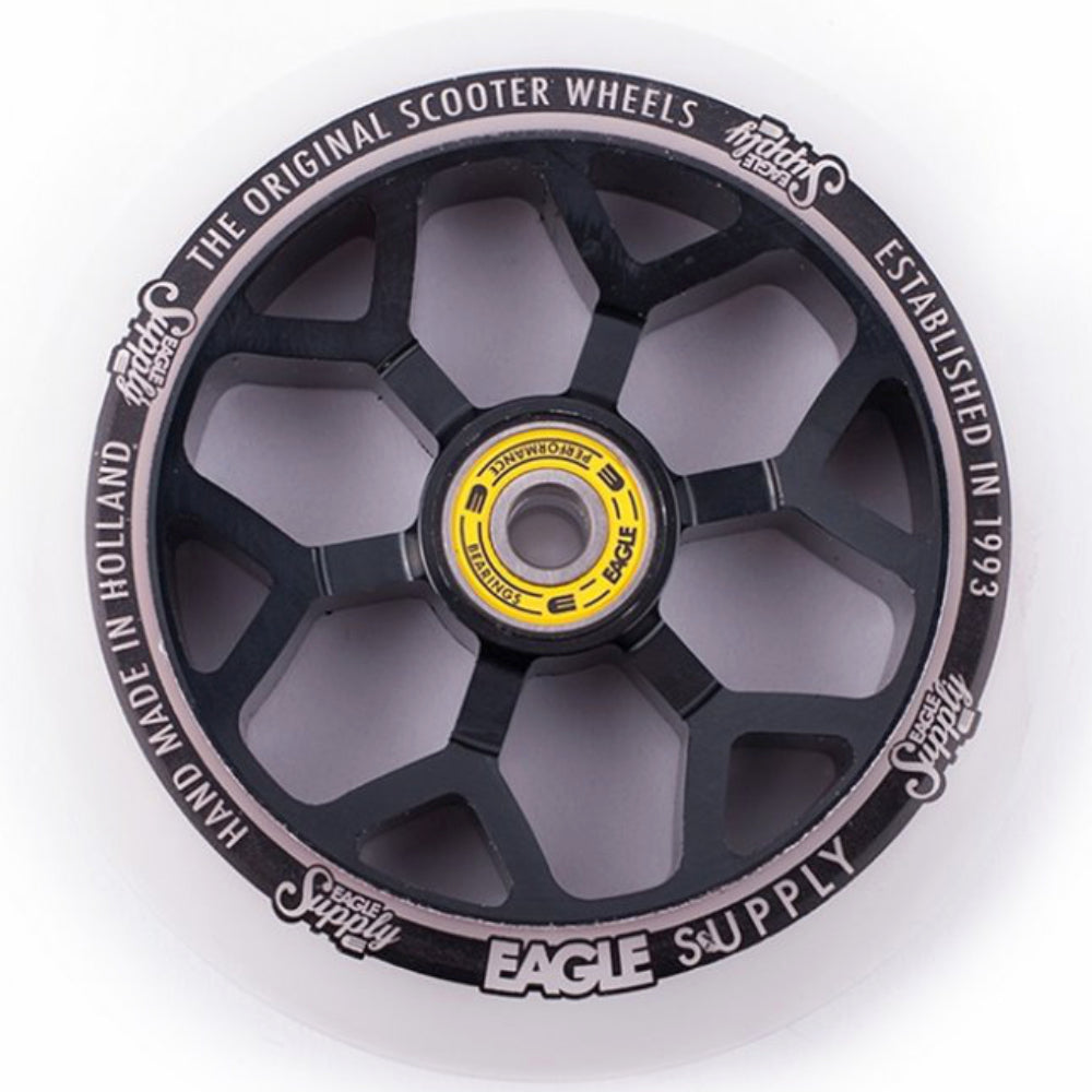 Eagle 6M Standard Black Core 110mm - Scooter Wheel White