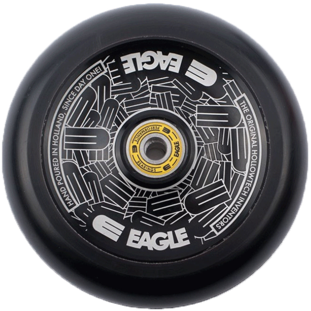 Eagle Radix Hollowtech Black Core 115x30mm (PAIR) - Scooter Wheels Black