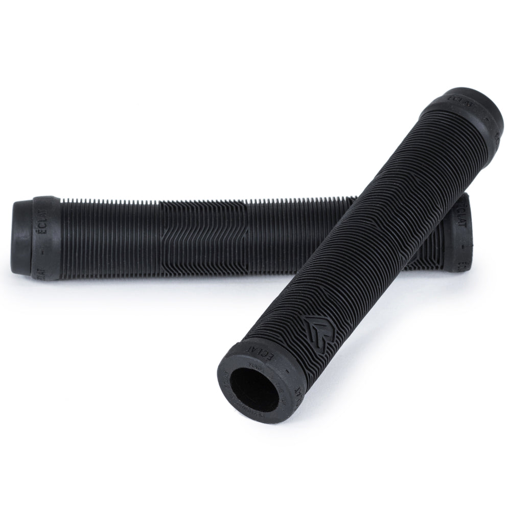 Eclat Pulsar Grips Made By ODI In USA With Their Super Soft Rubber Compound - Black