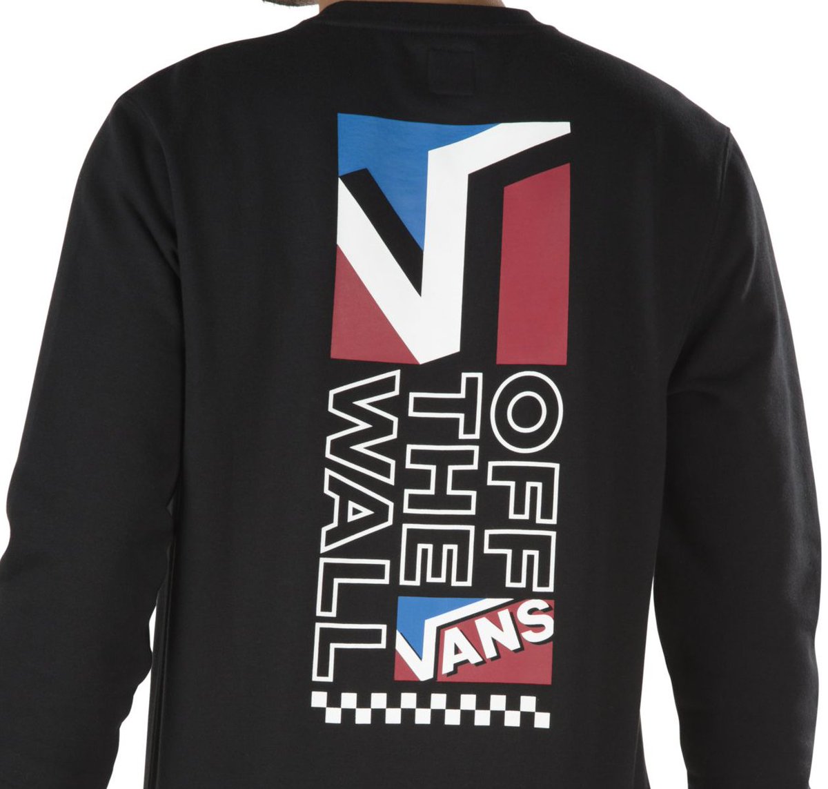 Vans Dimension Crewneck - Shirt Back View