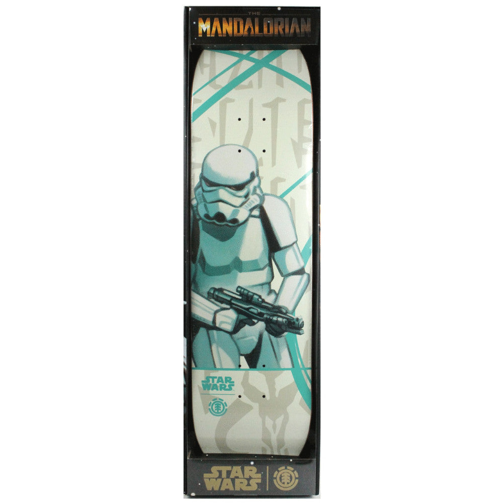 Element X Star Wars The Mandalorian Storm Trooper 8.25 - Skateboard Deck