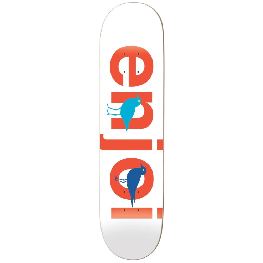 Enjoi Bird Watcher HYB White 8.5 - Skateboard Deck