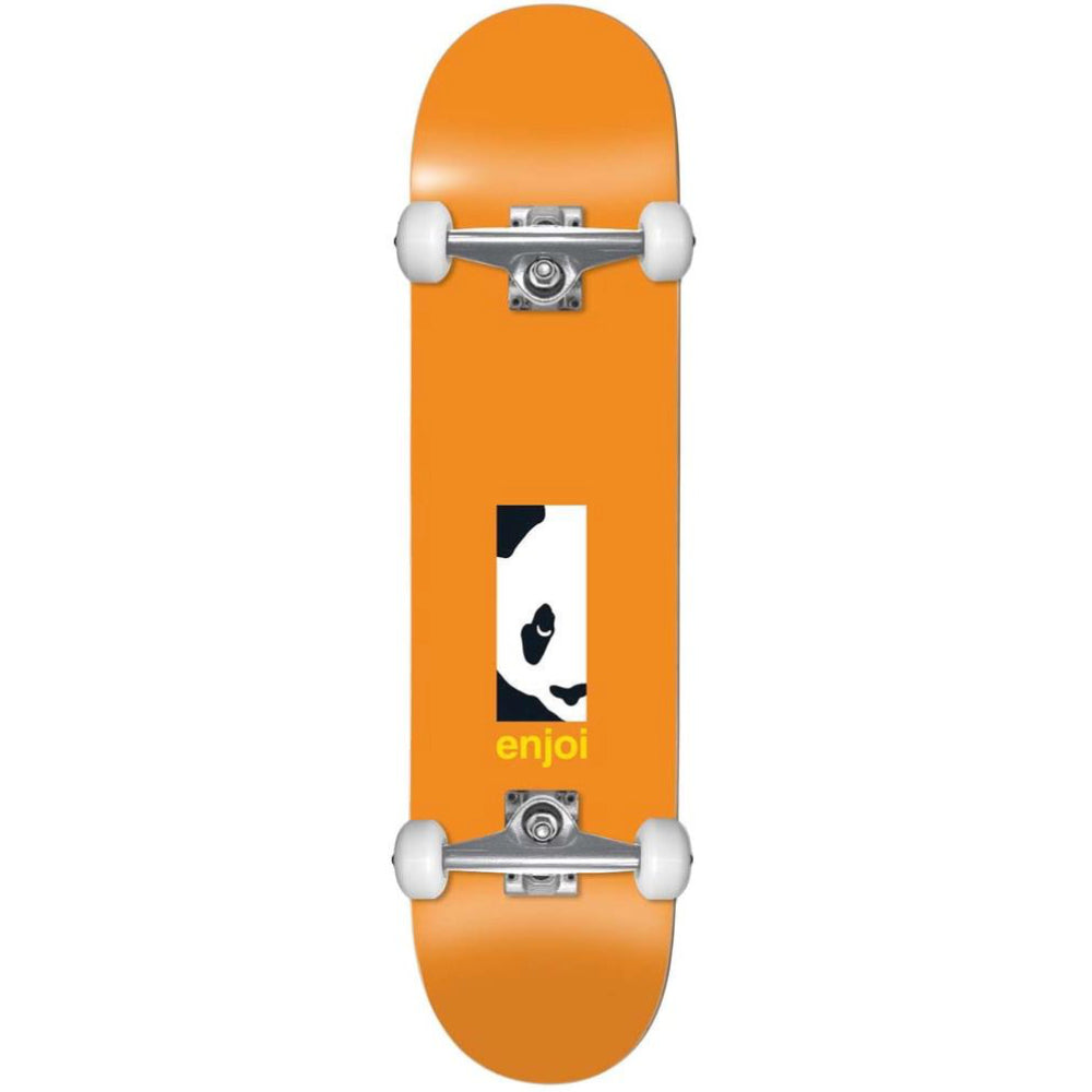 Enjoi Box Panda FP Orange 8.125 - Skateboard Complete