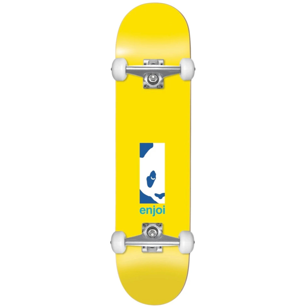 Enjoi Box Panda FP Yellow 8.125 - Skateboard Complete