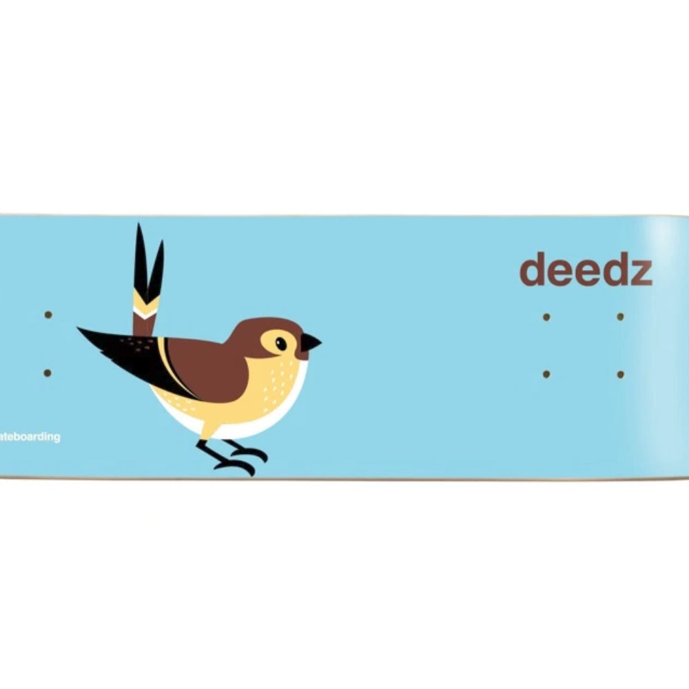 Enjoi Deedz Early Bird R7 8.25 - Skateboard Deck Close Up