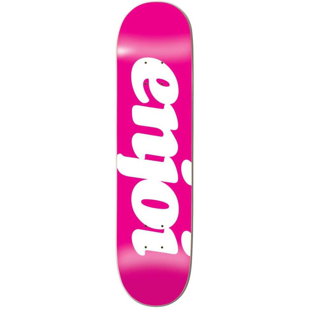 Enjoi Flocked HYB Pink 8.0 - Skateboard Deck