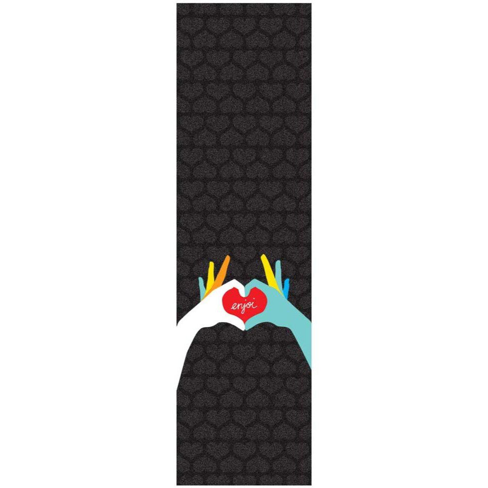 Enjoi Heart Hands - Skateboard Griptape