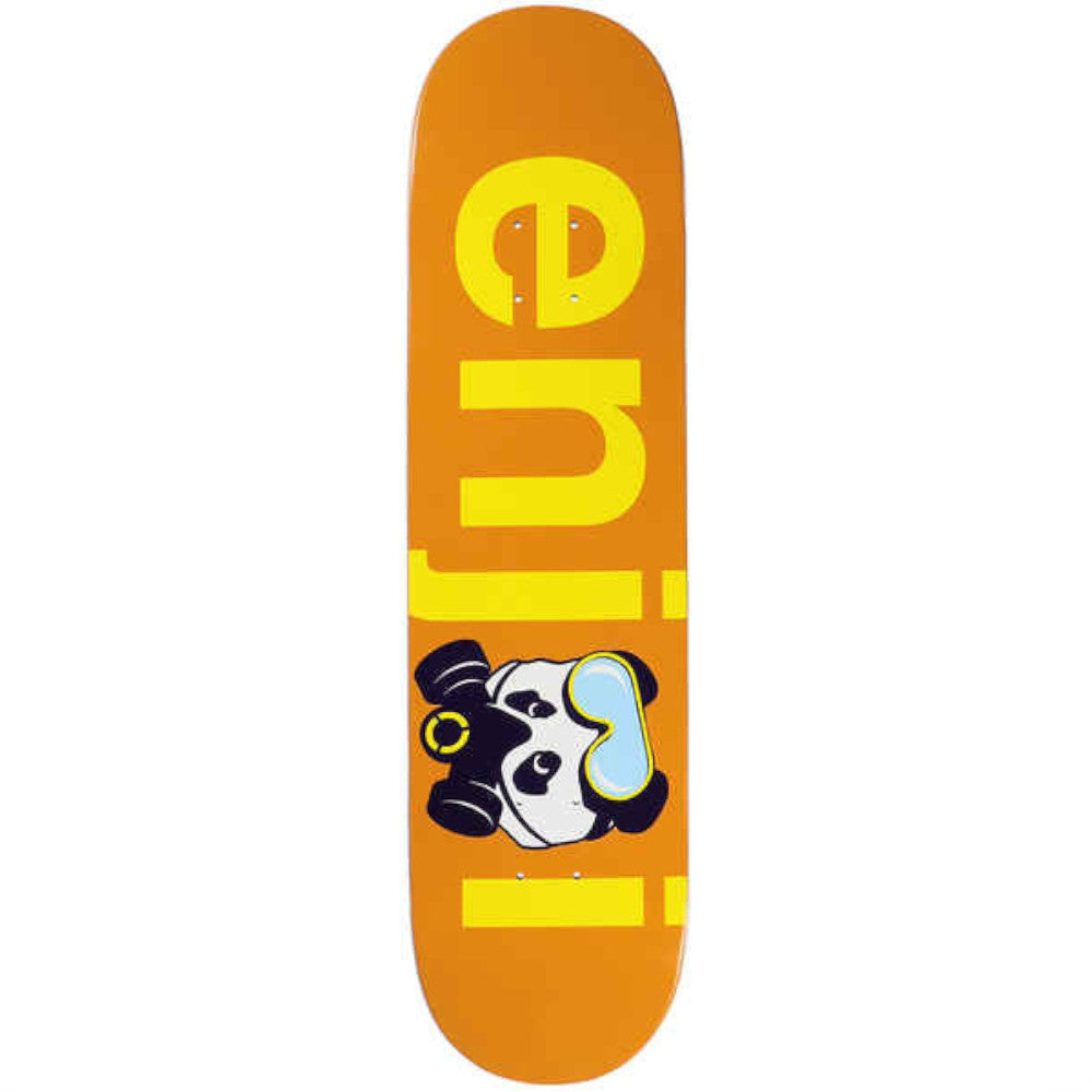 Enjoi No Brainer Gas Mask Orange 8.125 - Skateboard Deck