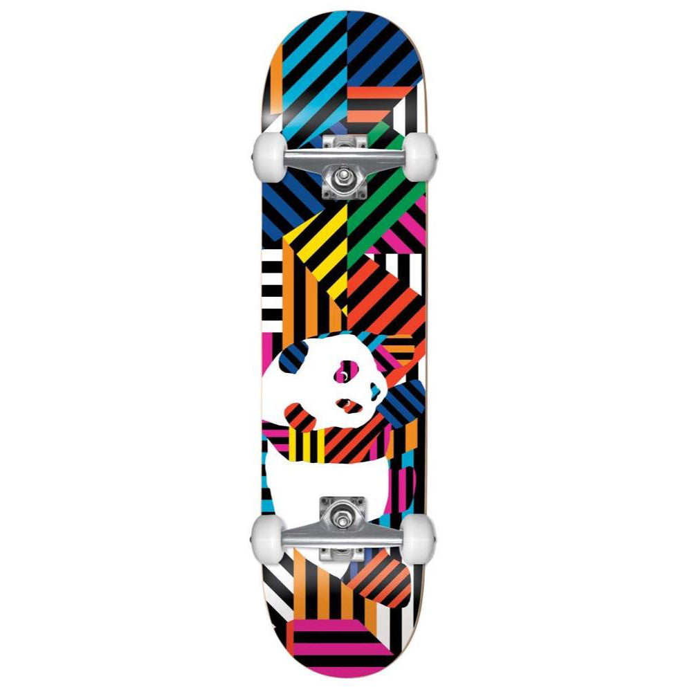 Enjoi Panda Stripes Resin Multi 7.75 - Skateboard Complete