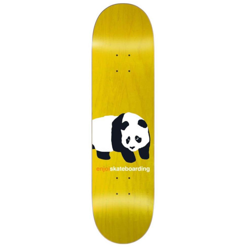 Enjoi Peekaboo Panda R7 Yellow 8.0 - Skateboard Deck