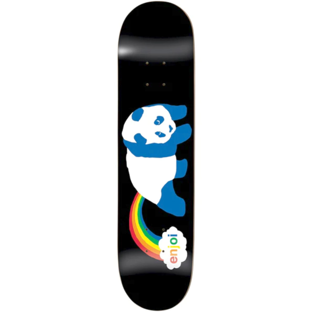 Enjoi Rainbow Fart HYB 7.75 Black - Skateboard Deck