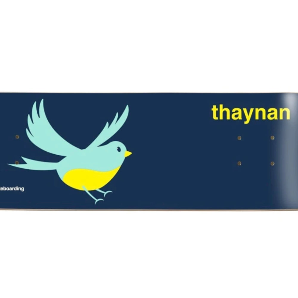 Enjoi Thaynan Early Bird R7 8.75 - Skateboard Deck Close Up