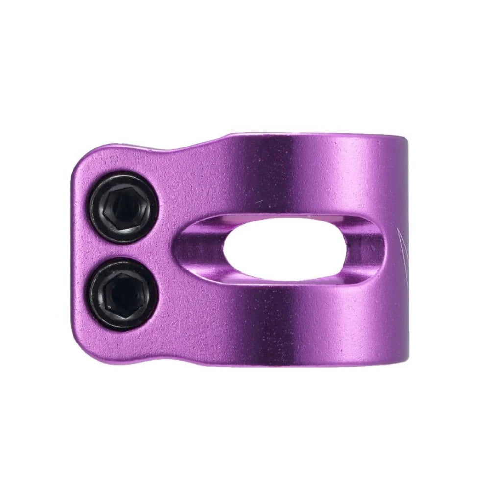 Envy 2 Bolt Freestyle Scooter Clamp Oversized Purple Side
