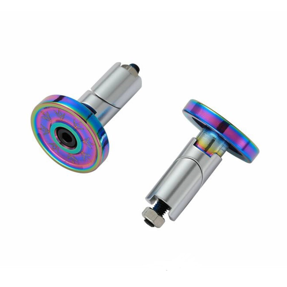 Envy Alloy Bar Ends For Freestyle Scooters Oilslick
