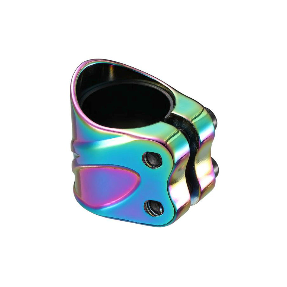 Envy Forged Embossed 2 Bolt - Scooter Clamp Oilslick Angle