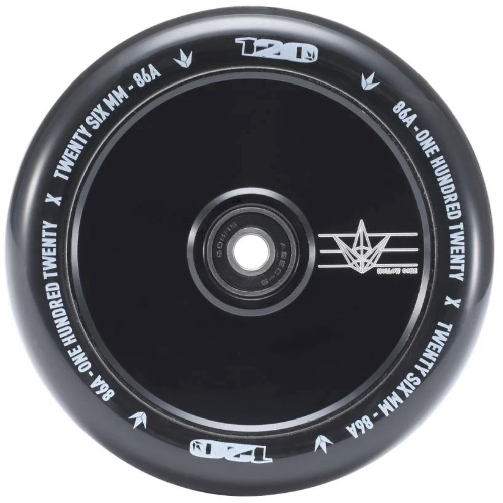 Envy Hollow Core 120mm Black (PAIR) - Scooter Wheels