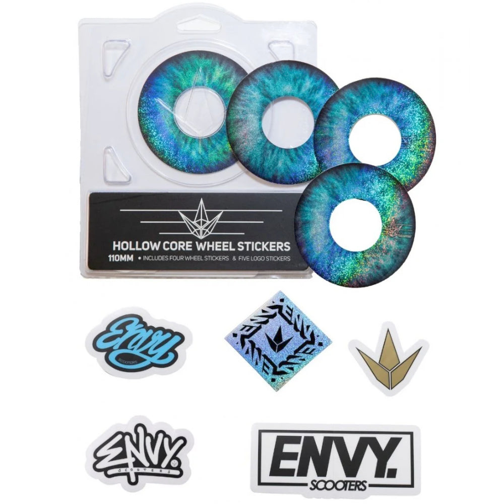 Envy Hollow Core Wheel Stickers Blue Eye