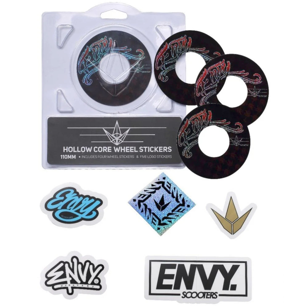 Envy Hollow Core Wheel Stickers Type