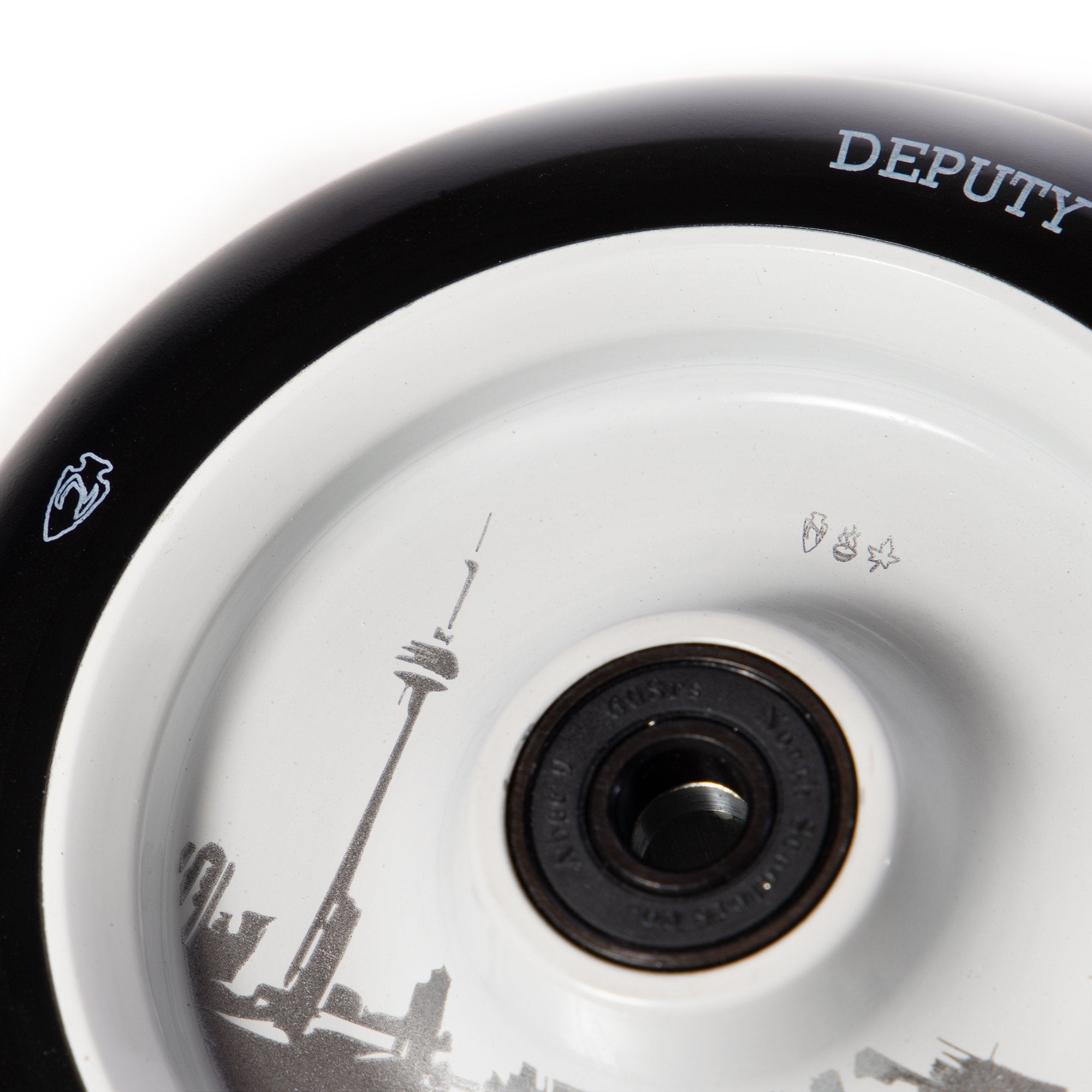 North Scooters Ethan Kirk Signature 110X24mm (PAIR)- Scooter Wheels Close Up