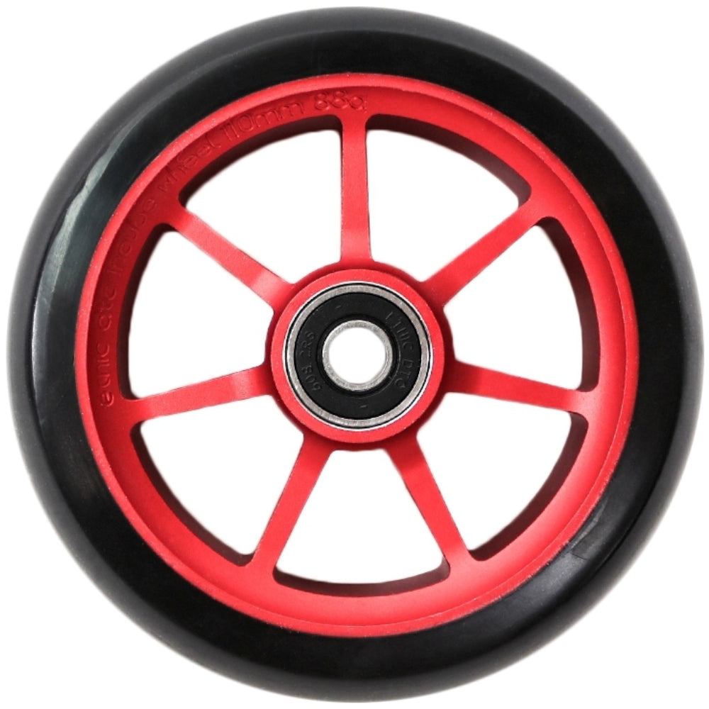Ethic DTC Incube 110mm (PAIR) - Scooter Wheels Red