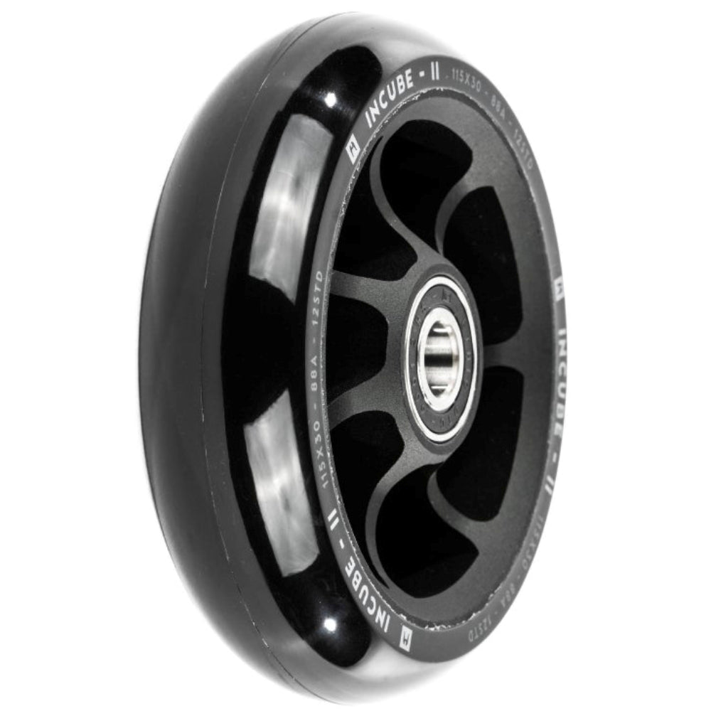 Ethic DTC Incube V2 12STD 115X30mm Freestyle Scooter Wheels Black Angle