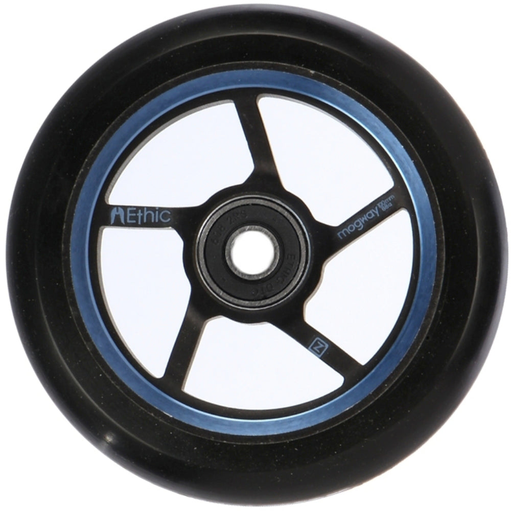 Ethic Mogway 100mm (PAIR) - Scooter Wheels Blue