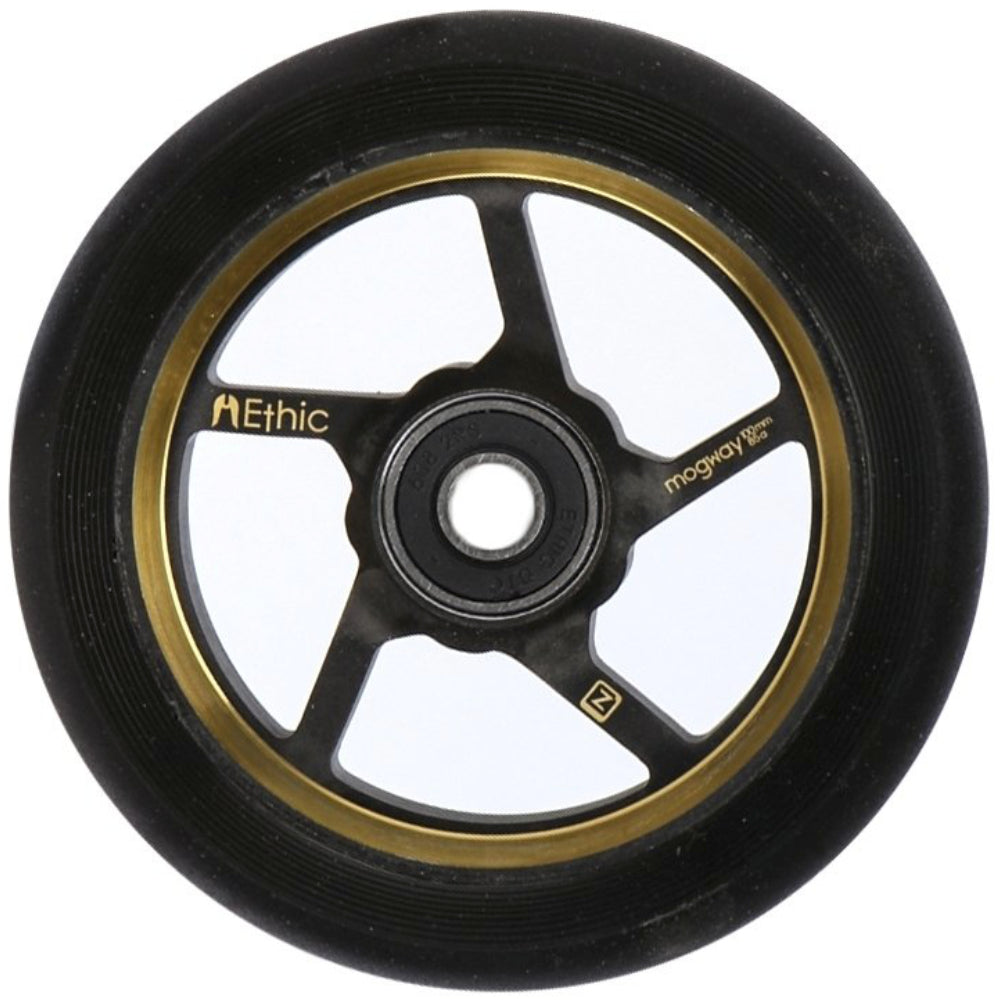 Ethic Mogway 100mm (PAIR) - Scooter Wheels Gold