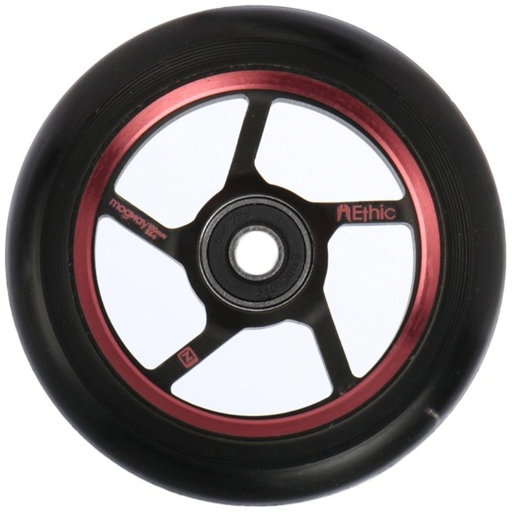 Ethic Mogway 100mm (PAIR) - Scooter Wheels Red
