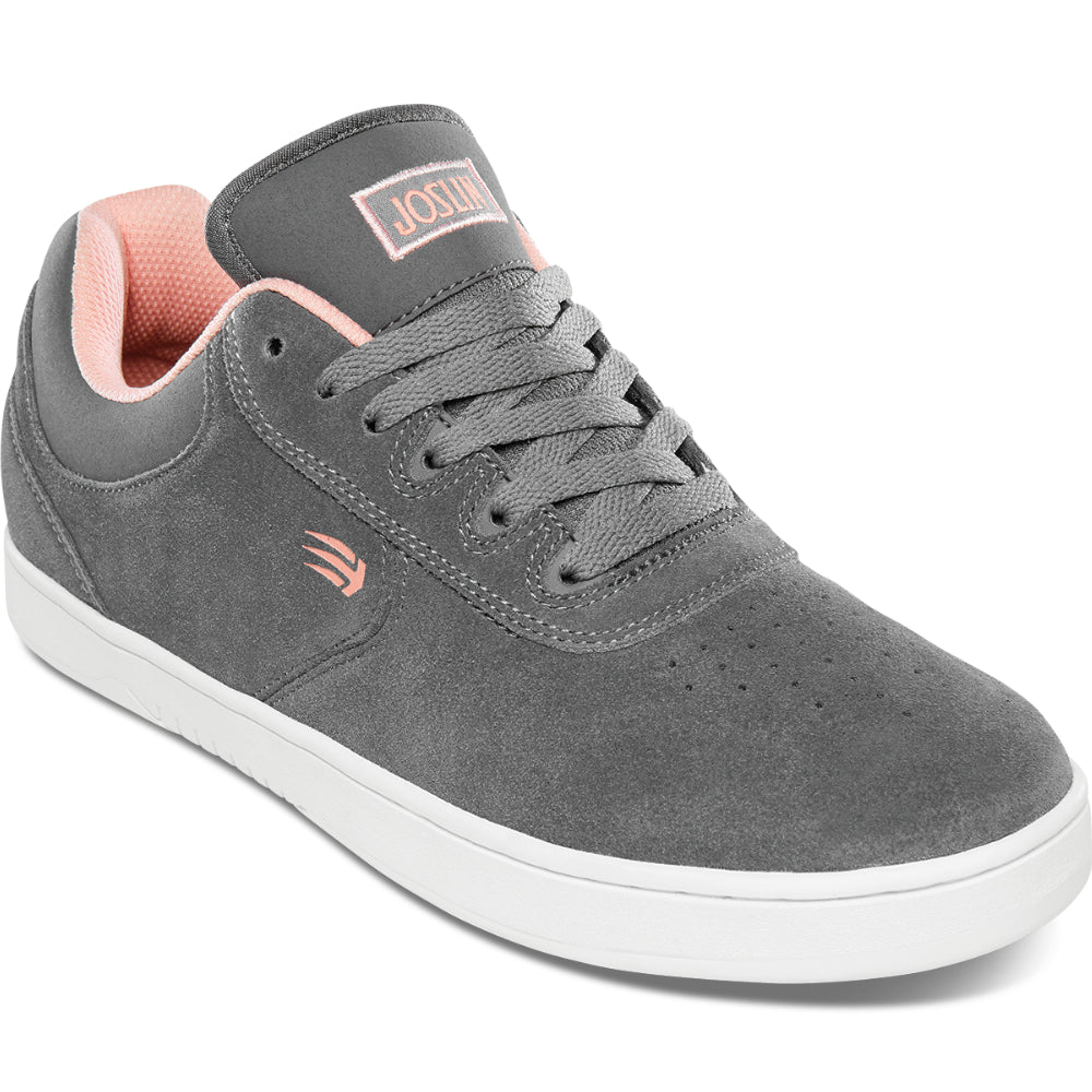 Etnies Joslin Michelin Outsole Grey / Pink - Shoes Angle